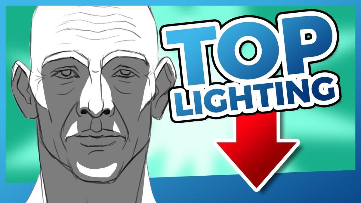 'Video thumbnail for How To Draw Shadows On Faces: Light From Above [Part 1]'
