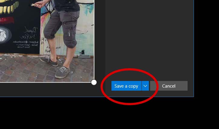 photo view save a copy