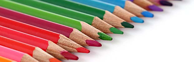 colored pencils