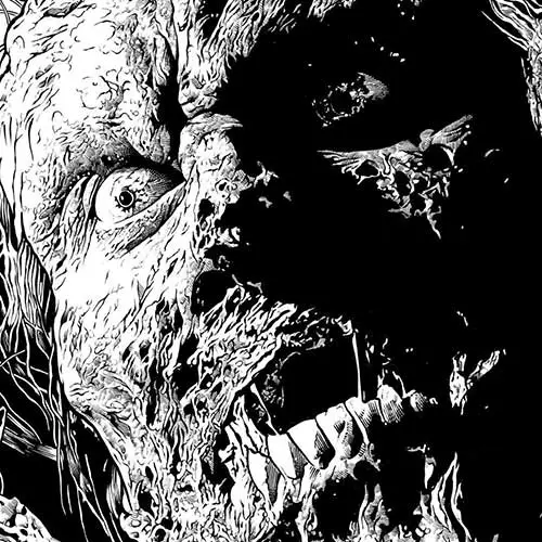 zombie drawing by marc w richards