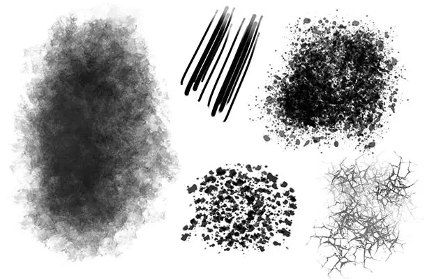 custom brushes with texture