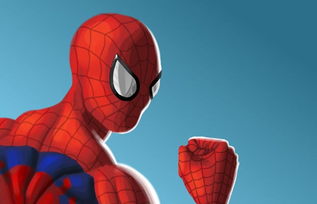 Spider-Man Digital Painting