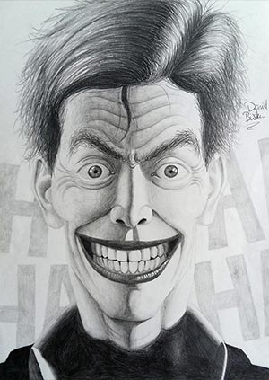 joker pencil drawing