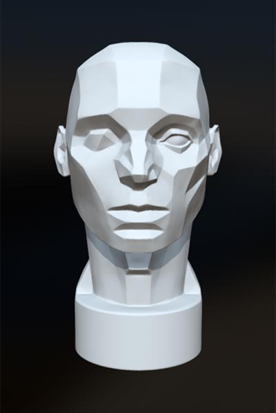 asaro head zbrush