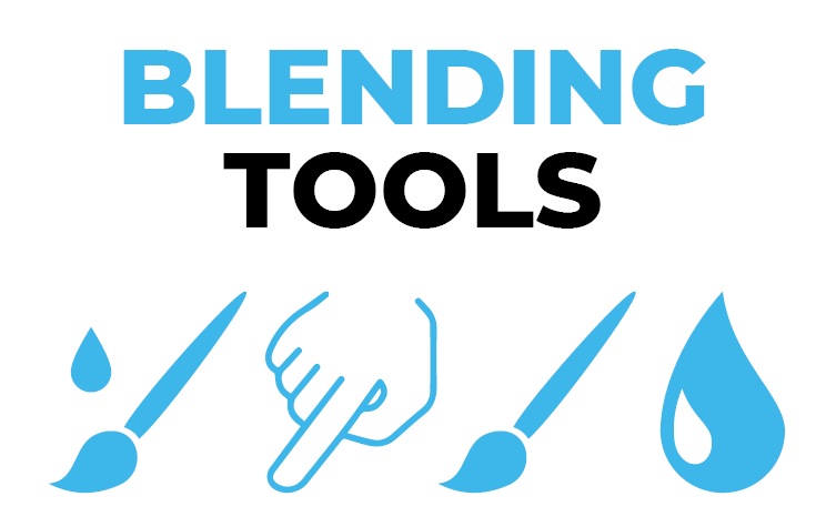 blending tools for digital painting