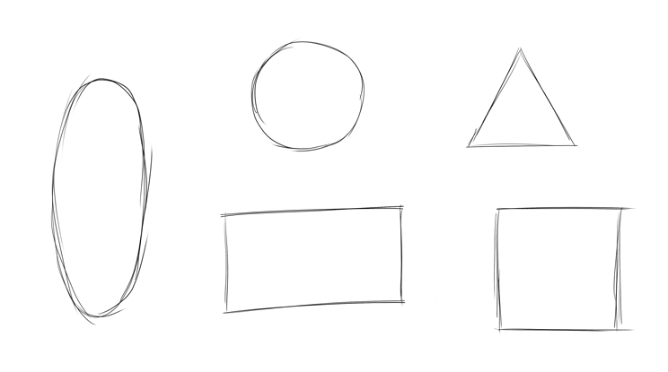 drawing of basic shapes