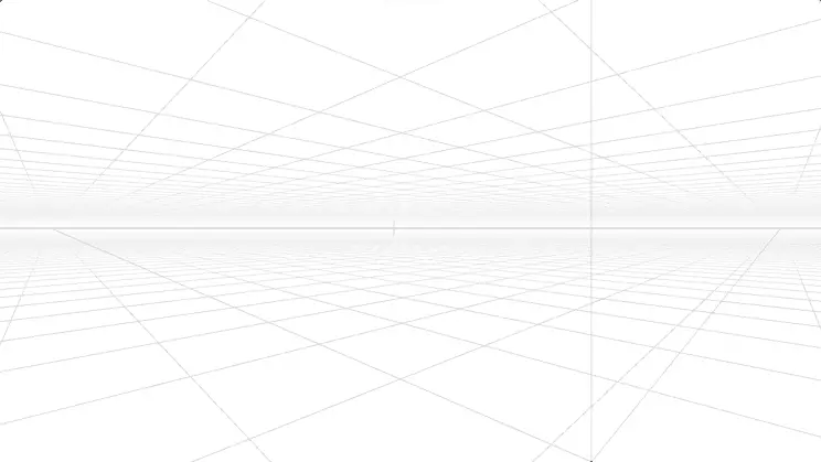 a perspective grid in Krita