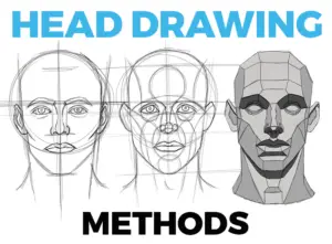 head drawing methods comparison