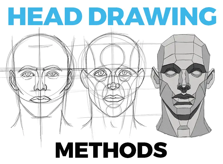 head drawing methods comparison