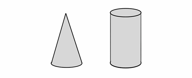 cone-cylinder