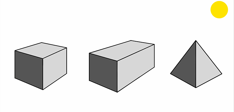 cube-cuboid-pyramid-shading