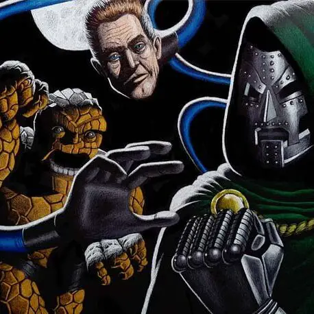 Dr. Doom vs. The Thing and Mr. Fantastic